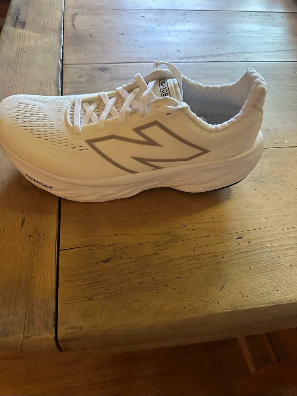 New Balance Women's White Athletic Running Shoes, original price $149 never worn